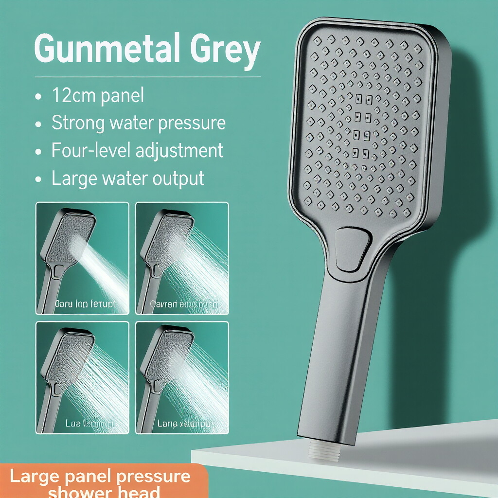 🎉 50% OFF🎉 High Flow Pressure Boosting Shower Head for Home Bathroom