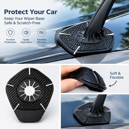 4-Pack Silicone Windshield Wiper Arm Protective Covers – Car Accessories 🚗