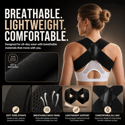 🔥50%OFF🔥Posture Corrector Shoulder Brace – Open Shoulders, Stand Taller & Feel Confident