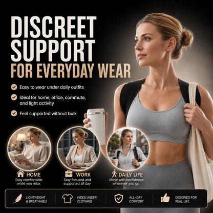 🔥50%OFF🔥Posture Corrector Shoulder Brace – Open Shoulders, Stand Taller & Feel Confident