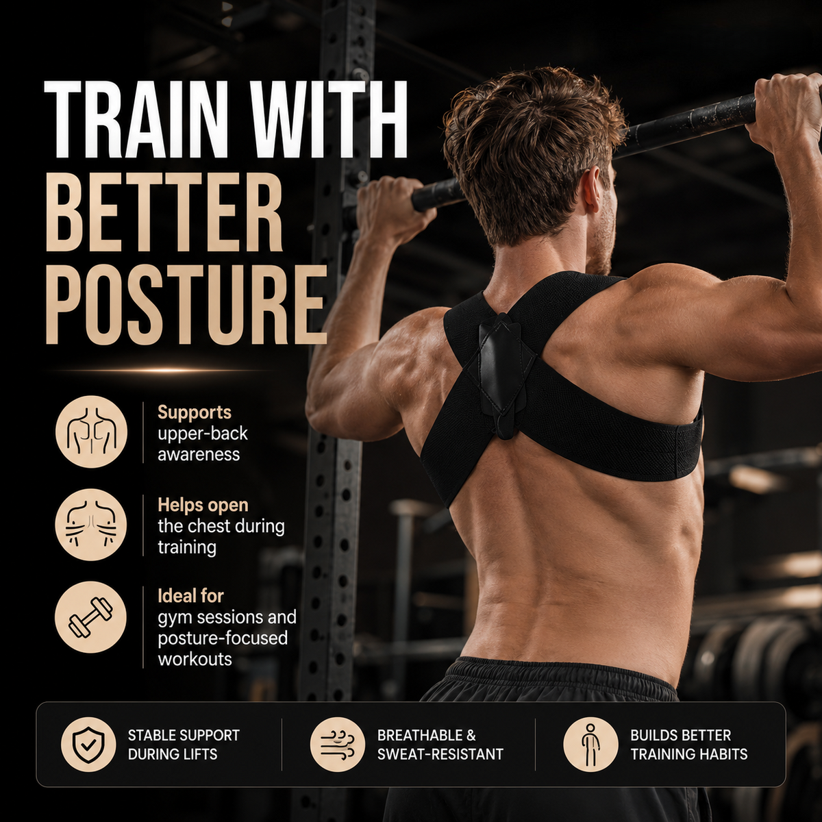 🔥50%OFF🔥Posture Corrector Shoulder Brace – Open Shoulders, Stand Taller & Feel Confident