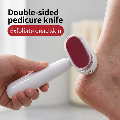 ✨📢LAST DAY SALE🔥Double-Sided Foot Scraper for Callus Removal Double-sided Pedicure Knife