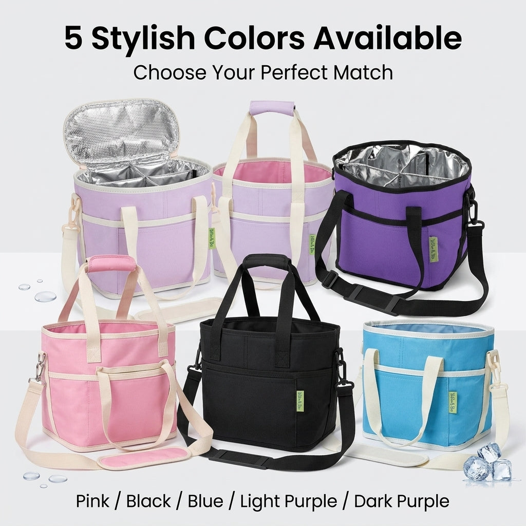 50%OFF🔥 4-grid Insulated Drink Bottle Carrier Bag