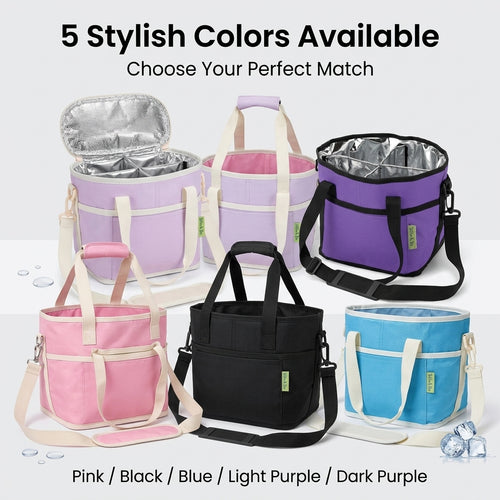 50%OFF🔥 4-grid Insulated Drink Bottle Carrier Bag