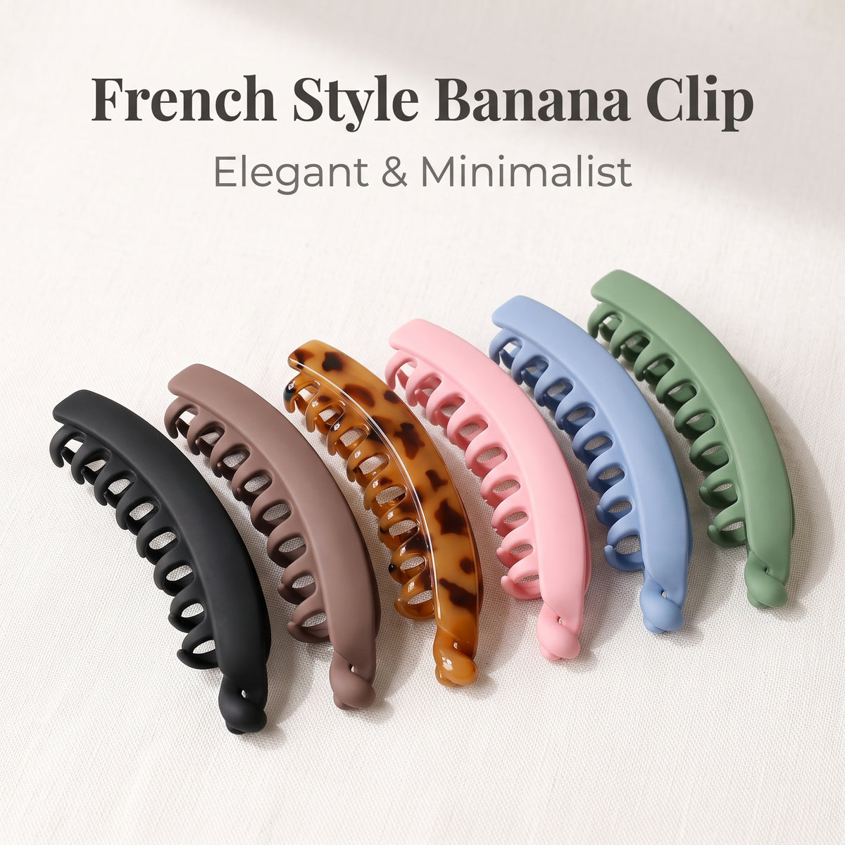🎁Buy 2 Get 2 Free💞Banana Hair Clips Non-slip 9 Colors