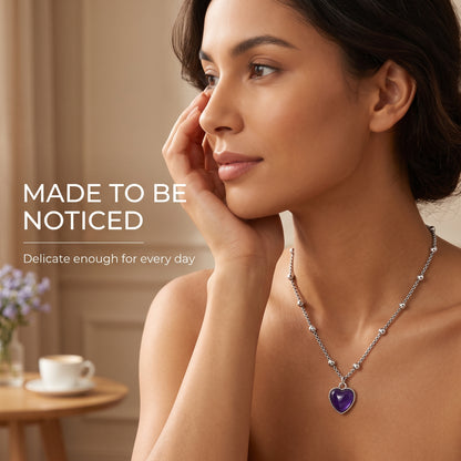 ❤️Temperature-Sensitive Color-Changing Heart Necklace for Women