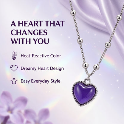 ❤️Temperature-Sensitive Color-Changing Heart Necklace for Women
