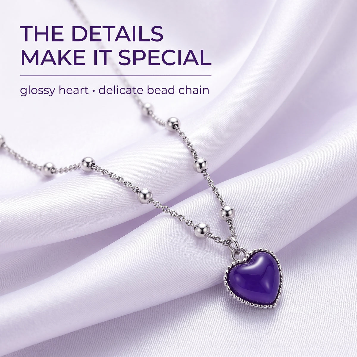 ❤️Temperature-Sensitive Color-Changing Heart Necklace for Women
