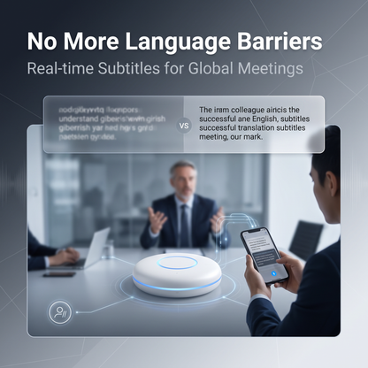 💥Free shipping💥Back clip magnetic real-time intelligent translator