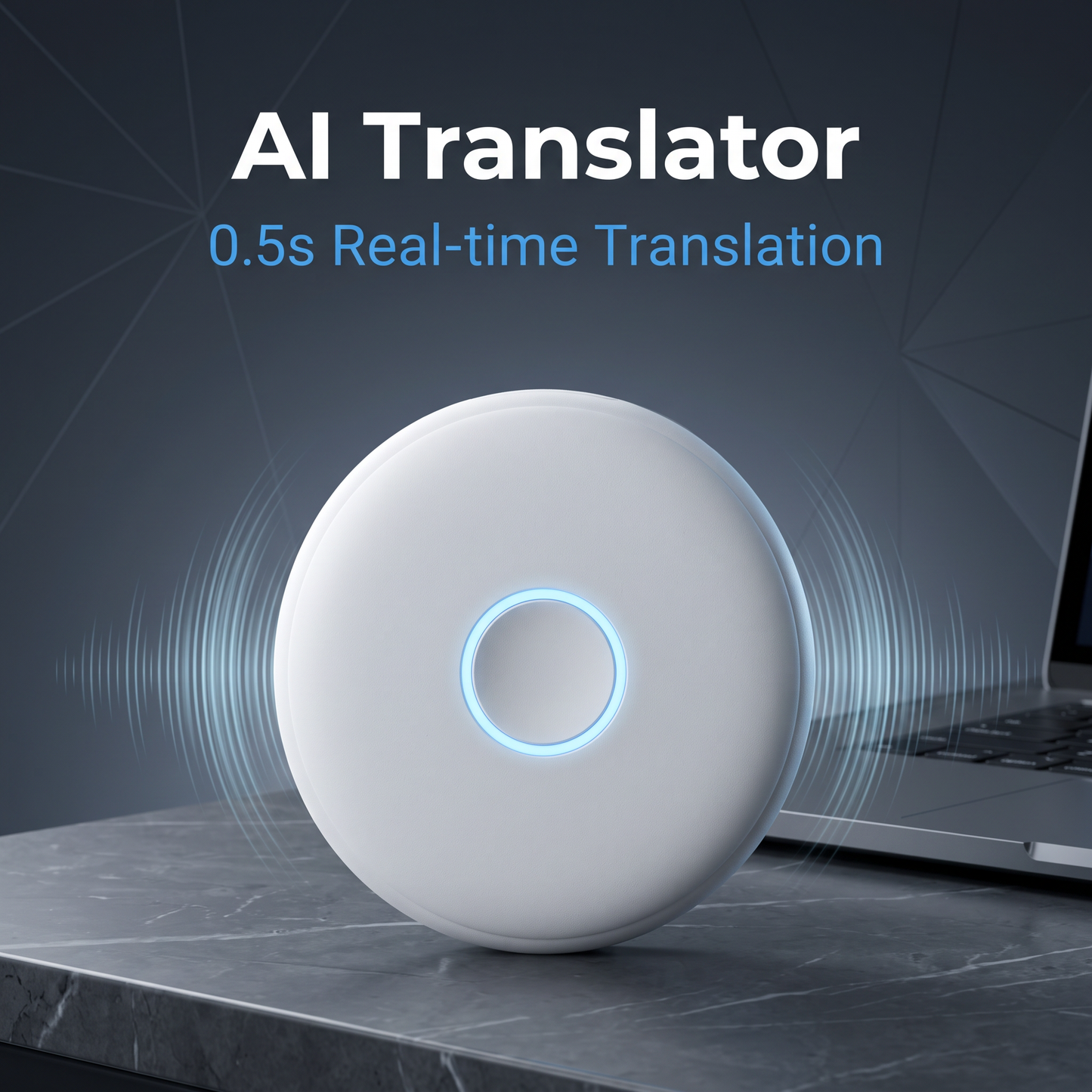 💥Free shipping💥Back clip magnetic real-time intelligent translator