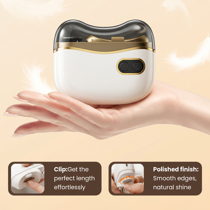🔥50% Off🔥2‑in‑1 Electric Nail Clipper & Polisher ✨Safe for Baby & Adults