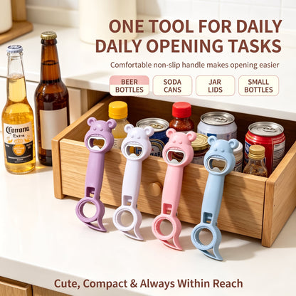 🔥Buy one get one free - 4-in-1 Bear Bottle Opener
