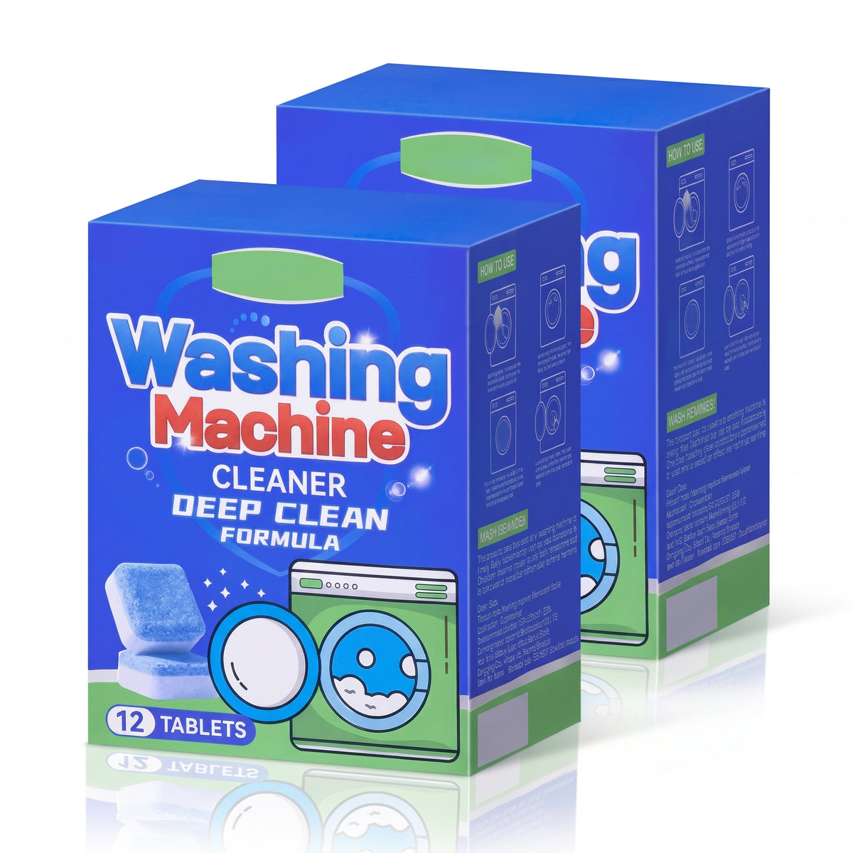 🔥50%OFF✨Washer Odor & Grime Cleaner Tablets
