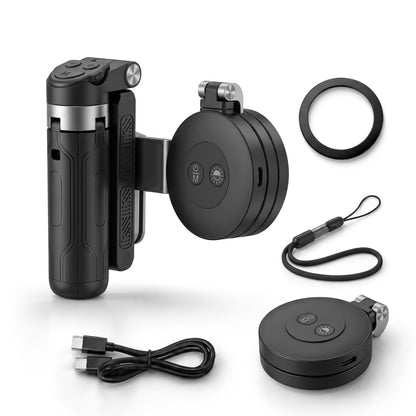 ✨50%OFF📸 Zoomable Magnetic Palm Grip | Selfie Stick & Tripod
