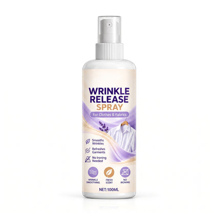 💕Buy 1 Get 1 Free🎁👗Clothing Wrinkle Release Spray No Ironing Clothing Remover Spray