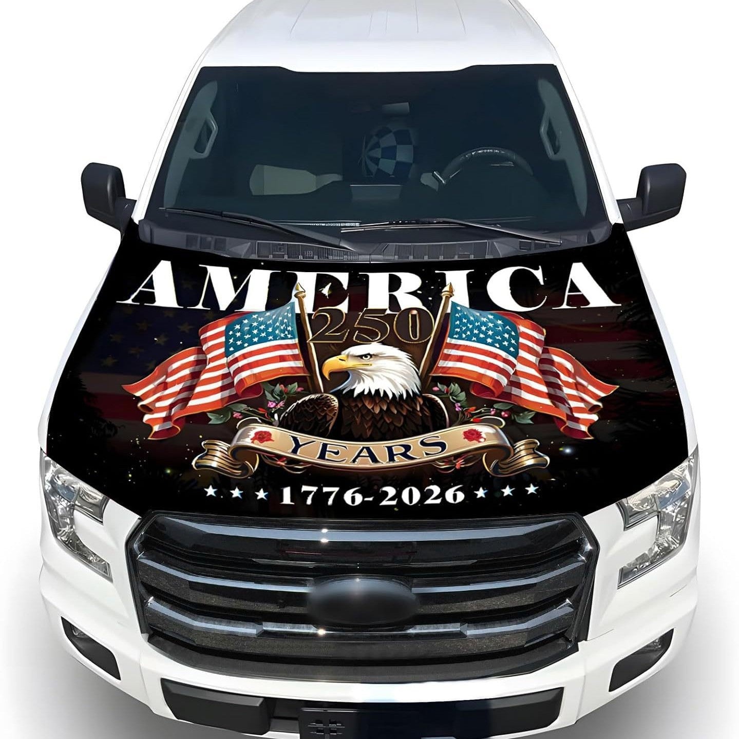 🎉4th Of July Flash Sale 65K+🔥American Car Hood Flag🦅 Universal Size
