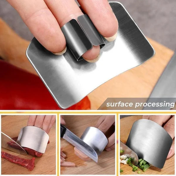 🔥Buy 3 Get 2 Free🔥Stainless Steel Finger Guard For Safe Cutting