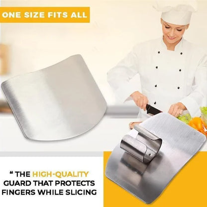 🔥Buy 3 Get 2 Free🔥Stainless Steel Finger Guard For Safe Cutting