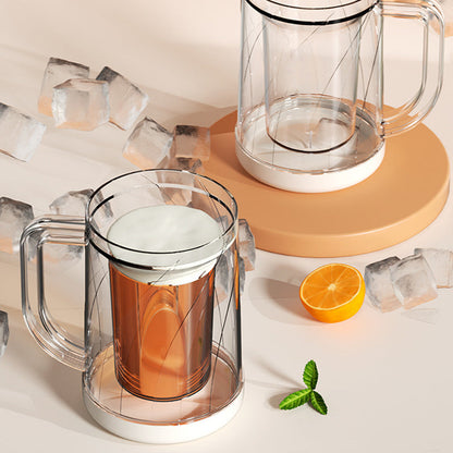 🍺Limited-time 50% off✨Double Layer Ice Cold Glass