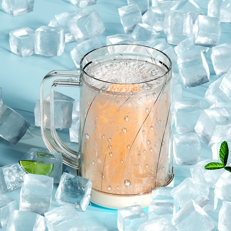 🍺Limited-time 50% off✨Double Layer Ice Cold Glass