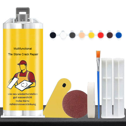 ⏳Last Day Sale 50% OFF💥🔥BUY 1 GET 1 FREE🏆Multifunctional Tile Stone Crack Repair Kit