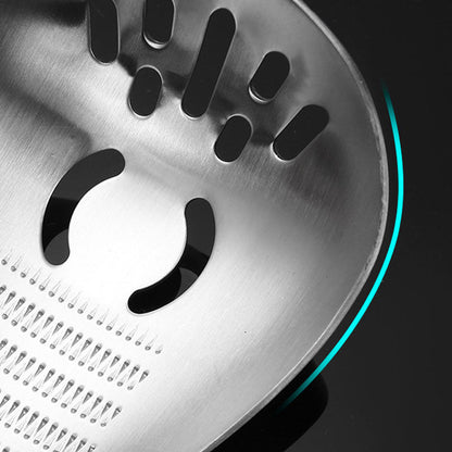 🔥Today Only 50% OFF 5‑in‑1 Stainless Steel Multi‑Purpose Kitchen Spoon: Drain, Grind, Scoop & Bottle Opener 🧑‍🦳💪