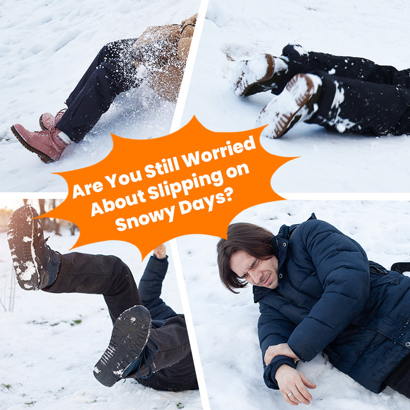 ⏳🔥LIMITED-TIME 50% OFF! ⏰Anti-Slip Crampons for Outdoor Shoes & Boots