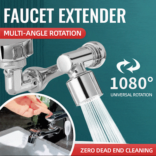 💥LIMITED-TIME 50% OFF!🔥Multifunctional Universal Splash-proof Foaming Splash Filter Extension Faucet
