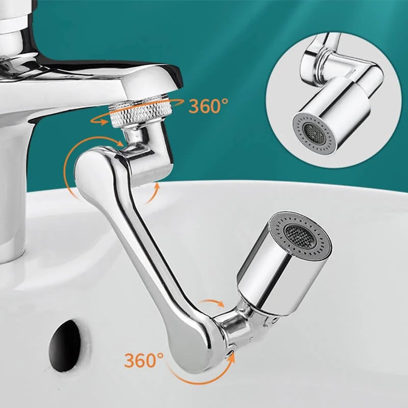 💥LIMITED-TIME 50% OFF!🔥Multifunctional Universal Splash-proof Foaming Splash Filter Extension Faucet
