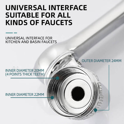 💥LIMITED-TIME 50% OFF!🔥Multifunctional Universal Splash-proof Foaming Splash Filter Extension Faucet