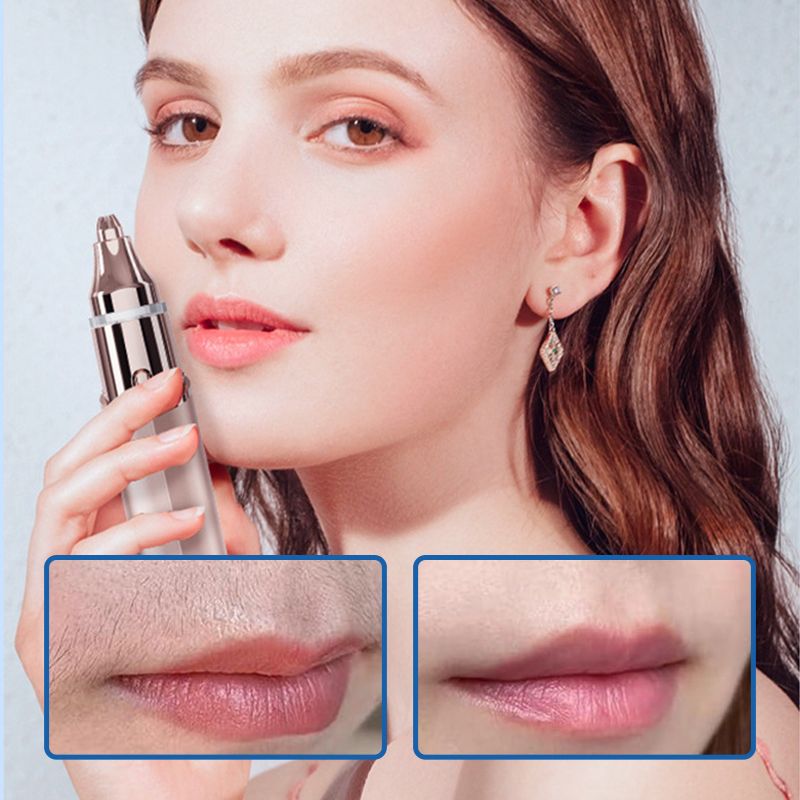 🔥50% OFF! 💖 2-in-1 Facial Hair Remover & Eyebrow Trimmer