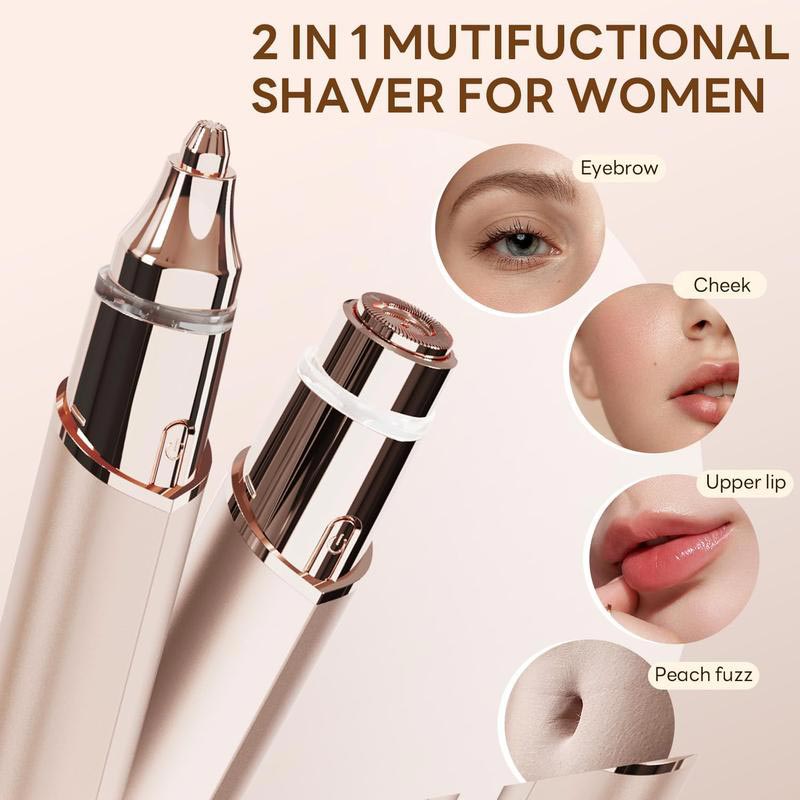 🔥50% OFF! 💖 2-in-1 Facial Hair Remover & Eyebrow Trimmer