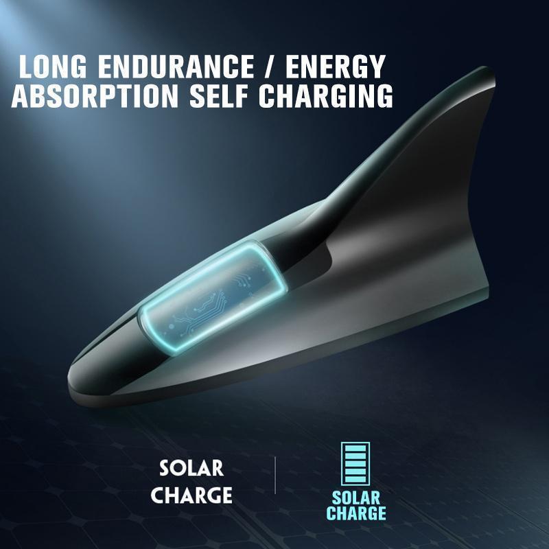 ⏳🔥 Limited-Time Buy 1 Get 1 Free! ⏰🦈 Solar-Powered Shark Fin Warning Light — Solar-powered for enhanced visibility and driving safety 🚗✨