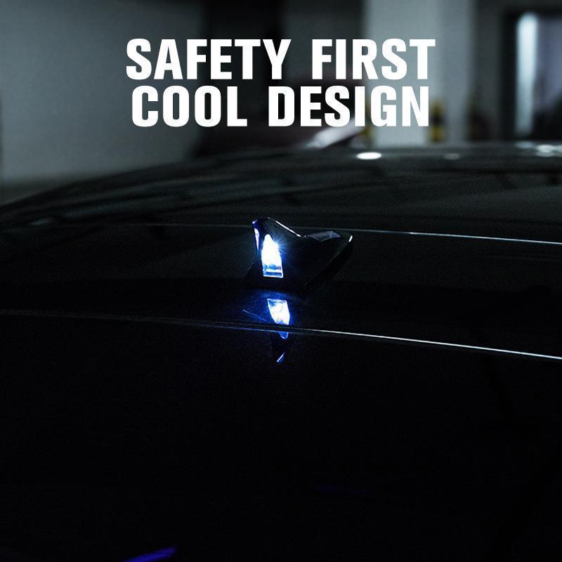 ⏳🔥 Limited-Time Buy 1 Get 1 Free! ⏰🦈 Solar-Powered Shark Fin Warning Light — Solar-powered for enhanced visibility and driving safety 🚗✨