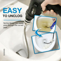 1-meter head spring + electric drill connection