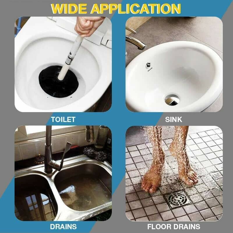 🚿 50% OFF! 🎉 Electric Spring for Drain Cleaner – Powerful, Flexible & Lightweight 🪠📦