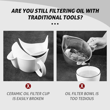 🥄 Save 50%! 🍳 Oil Separator Ladle – Grease remover, strainer & kitchen essential ✨