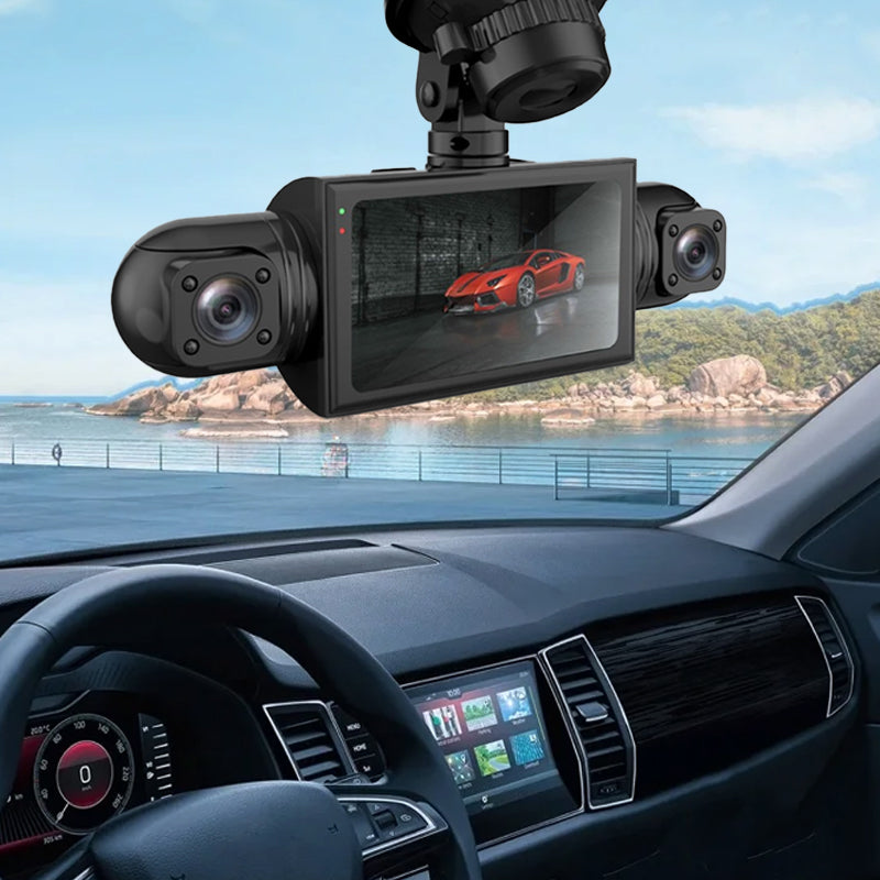🔥2026 Bestseller💞🚗📹 4-Channel 1080P Dash Cam – 50% OFF! Front, rear & 2 side cameras – full coverage, parking mode, G-sensor. 🔥🛡️