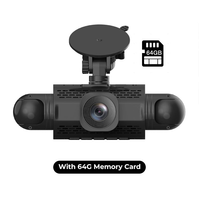 🔥2026 Bestseller💞🚗📹 4-Channel 1080P Dash Cam – 50% OFF! Front, rear & 2 side cameras – full coverage, parking mode, G-sensor. 🔥🛡️