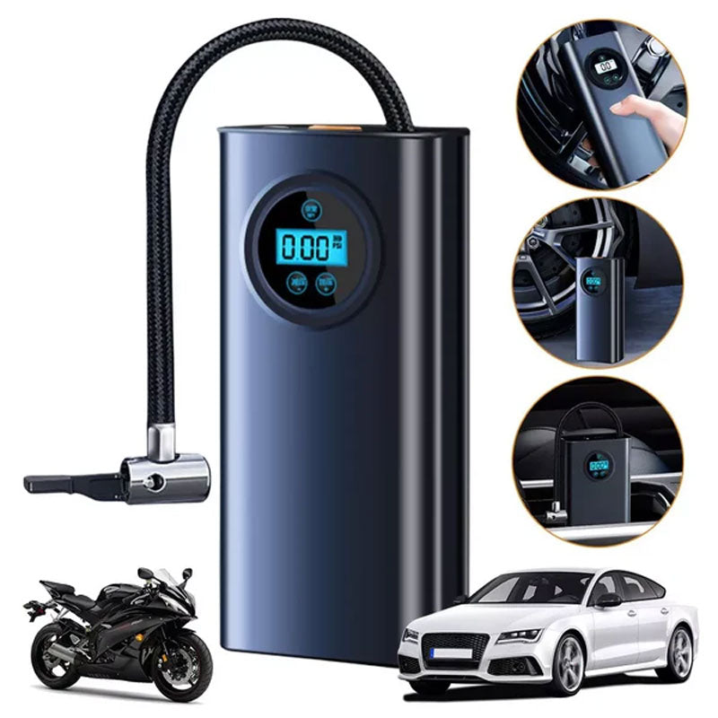 🎁Hot Sale 50% OFF⏳Rechargeable Mini Battery-Powered Tire Pump