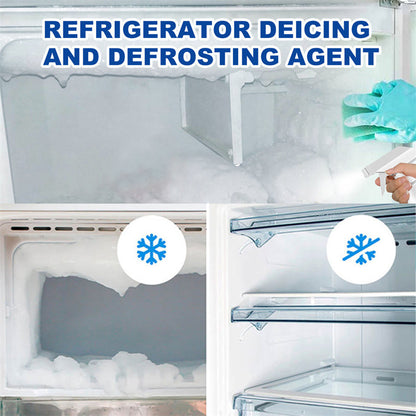 🔥LIMITED-TIME 50% OFF:£7.99‼️🧊Fridge Freezer Defrost Spray❄️Fast Efficient Ice Remover Household Deicing Cleaner
