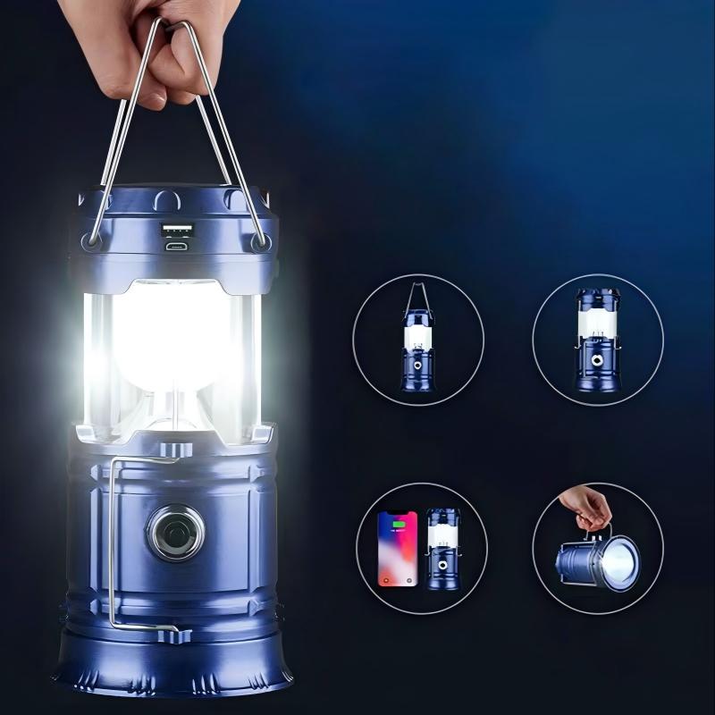 ⏰Upgraded Version!!⌛ 💥Solar Powered Retractable Camping Light