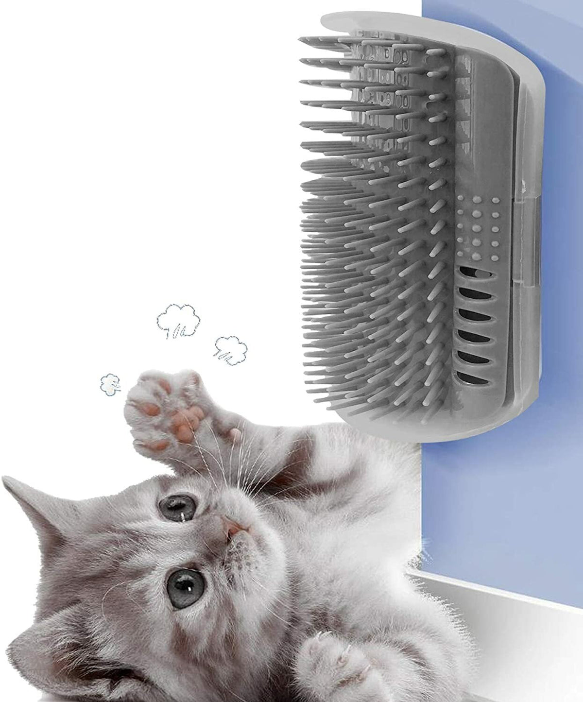 🐱 Cat Self-Grooming Brush – Massage & Collect Loose Hair