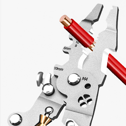 👷‍♂️Multifunctional Foldable Wire Stripping Scissors with Electrical Test