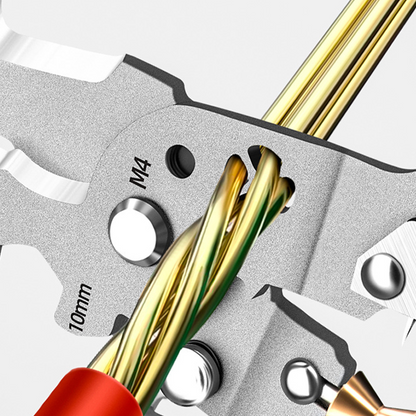 👷‍♂️Multifunctional Foldable Wire Stripping Scissors with Electrical Test