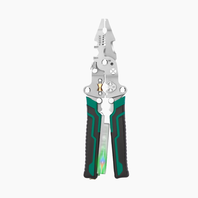 👷‍♂️Multifunctional Foldable Wire Stripping Scissors with Electrical Test