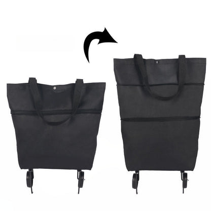📢📢Buy 1 Get 1 Free⏰2-in-1 Foldable Shopping Cart