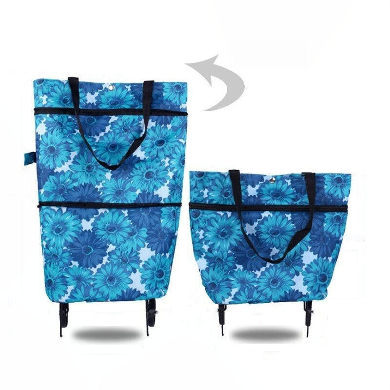 📢📢Buy 1 Get 1 Free⏰2-in-1 Foldable Shopping Cart