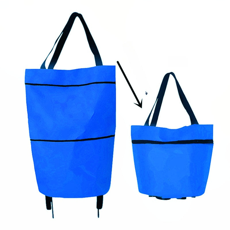 📢📢Buy 1 Get 1 Free⏰2-in-1 Foldable Shopping Cart