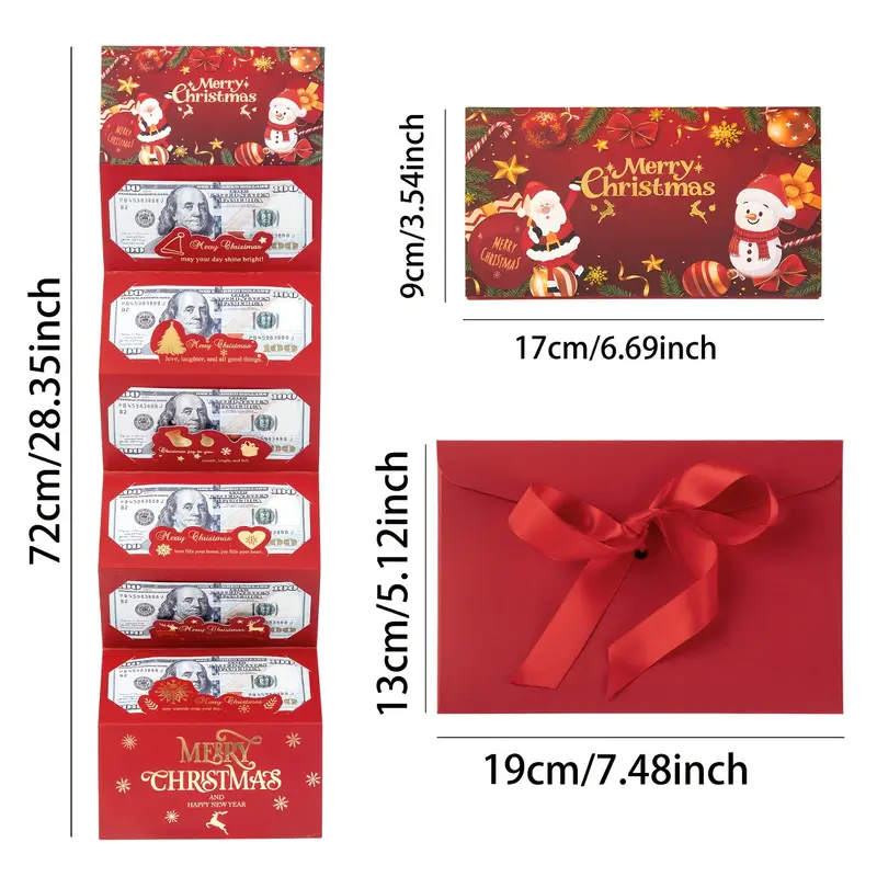 🎁🔥Early Christmas Sale ✉️Christmas Cash Gift Envelope🎅🎄